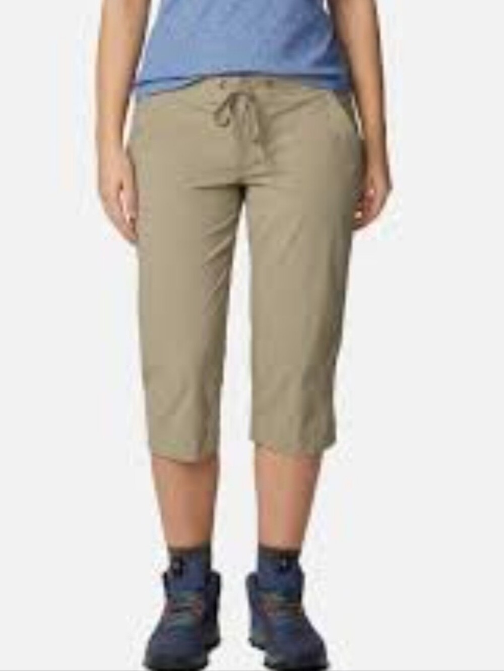 Columbia Anytime Outdoor Active Fit Capri Omni-Shade UPF 50 ,Size 10, NWT